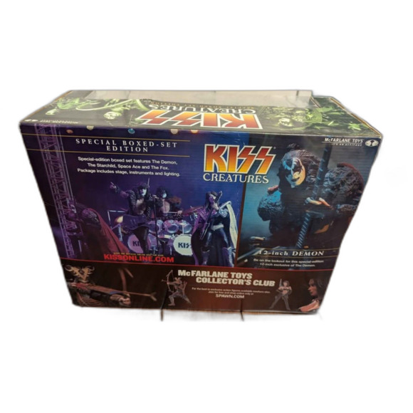 2002 McFarlane Limited Edition KISS Creatures Stage Boxed Set new! Ace Frehley - Picture 2 of 5